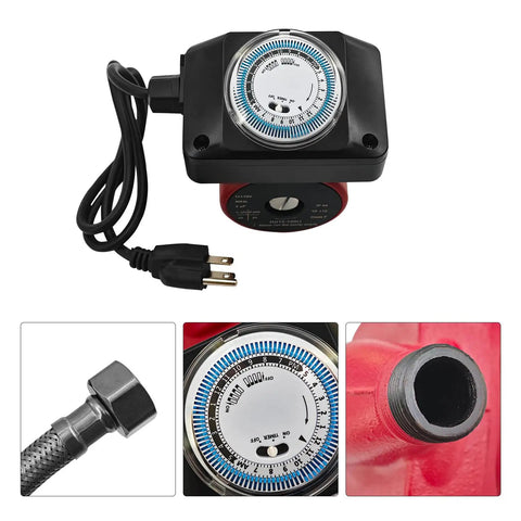 Straight Up Replace Grundfos Hot Water Circulator Pump Up15 10Su7P TLC 115 Volt 25 Watt heavy-duty hydronic pump with timer.