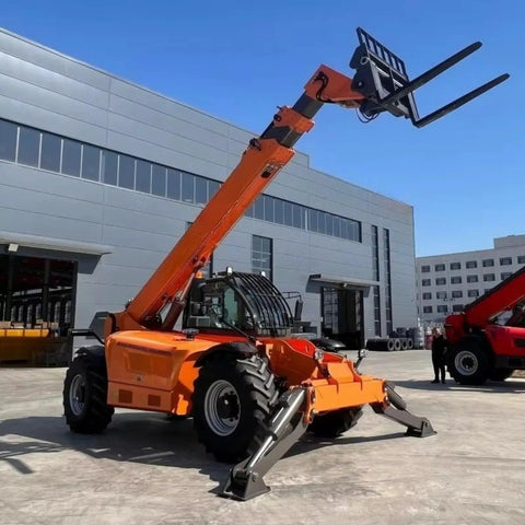 Built Different Heavy Duty Telescopic Handler Forklift With Smart Boom Extension engineered for rough terrain and heavy industrial hauling