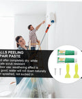 DIY Self Adhesive Wall Repair Cream Kit With Quick Drying Paste For Cracks And Holes 2 Pack shown with scraper and tools