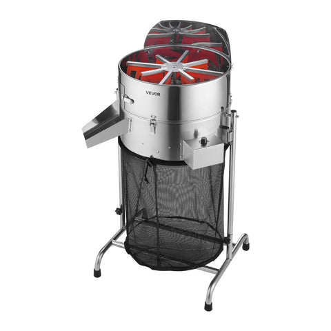 Electric Bud Leaf Trimmer With Tilted 18 Inch Frame Pro Grade Sharp Stainless Steel Blades Adjustable Speed Machine