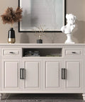 White cabinet with vase, statue, and modern decor, featuring 15 Pack Black Cabinet Pulls 8 Inch Drawer Handles For Kitchen Cabinets And Dressers Stainless Steel Modern Hardware Center To Center 204mm Overall Length 215mm Lightweight Hollow Construction Anti Corrosion