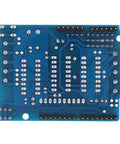 Back view of 4 Way L293D DC Motor Driver Shield For Arduino Uno Mega Raspberry Pi Expansion Board Drive 4 DC Motors Or 2 Stepper Motors