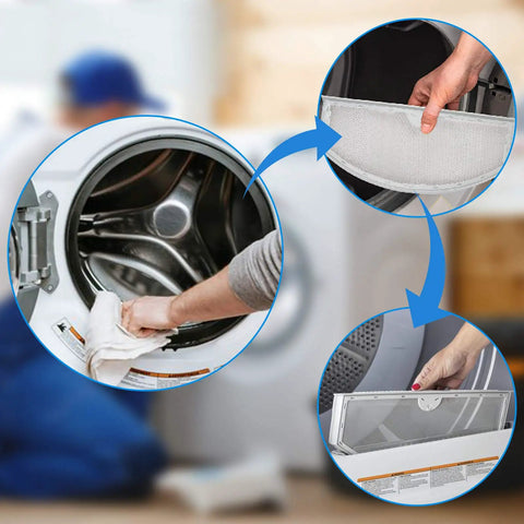 Image showing Dryer Lint Screen Replacement Fits GTD Series Models Like GTD33EASK0WW GTD45EASJ3WS GTD42GASJ2WW GTD65GBSJ1WS And More