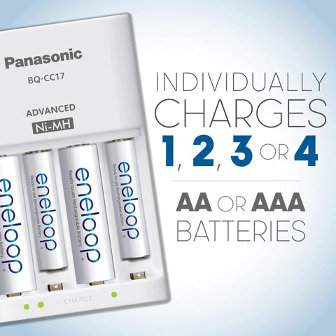 All In One Power Pack Battery Kit With 8 AA And 2 AAA NiMH Rechargeables, C And D Adapters, Advanced Charger, And Rugged Storage Case