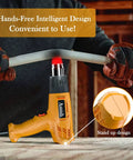 Heavy Duty 1850W Hot Air Gun Kit With Dual Temperature 572 To 932 F used for bending plastic pipe