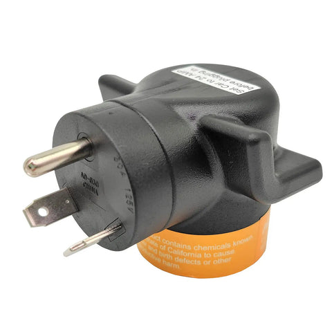 Slick Nema TT-30P to 14-50R EV Charging Adapter with solid copper terminals for seamless charging.