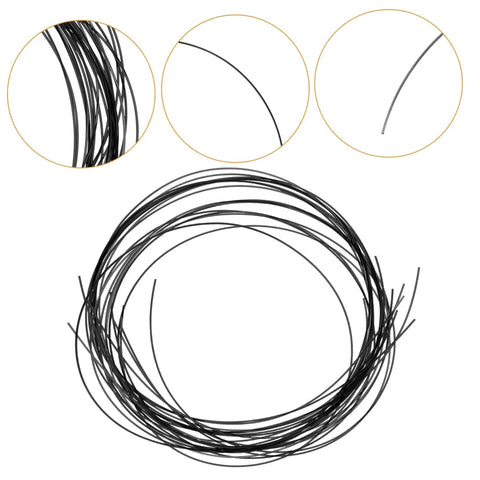 Eyeglass Repair String For Half Frame Glasses Scratch Resistant Maintenance Tool Lightweight Eyewear Fixing Thread in black