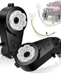 High Speed 12V Gearbox Replacement Kit For Ride On Toys And Kids Electric Cars 40000RPM Dual Motors Bolt In Universal 12mm Shaft