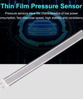 FSR408 thin-film pressure sensor strip with two leads, gray flexible sensor pad for smart home and instruments