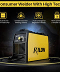 Dope Beginner Friendly MIG Welder 135E Flux Core 110V Inverter With Inner Wire Feeder Portable Gasless Welding Kit 100A DC