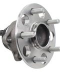 Front view of rear left and right wheel bearing hub assembly set for Toyota Camry RAV4 C-HR and Lexus ES series 2019-2024