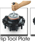 Hands installing Rev Max HD Drive Axle Wheel Seal For Heavy Duty Applications Fits 3930273 380003A 47691
