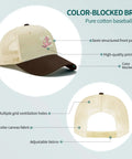 Cruise Ready Trucker Hat For Women And Men Unisex Sports Cap With Ventilated Mesh Top And Bold Front Artwork, side and back view