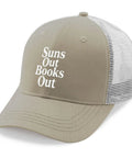 Apricot Low Profile Trucker Hat For Men And Women Breathable Cotton Cap With Six Air Holes Lightweight mesh back design