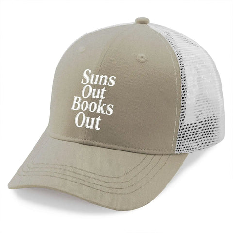 Apricot Low Profile Trucker Hat For Men And Women Breathable Cotton Cap With Six Air Holes Lightweight mesh back design