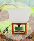 Electric Fertilizer Spreader For ATV And Tractor, 265Lb Load Capacity, 21.5 Inch Broadcast Spread, field background