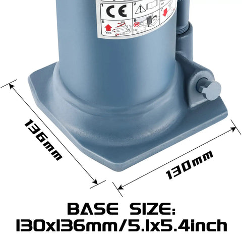 Built Tough Five Ton Double Ram Hydraulic Bottle Jack Delivers Double Lift Height With Solid Stability Plus Workhorse Reliability For Any Serious Mechanic Daily Grind