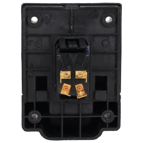 Heavy Duty On Off Toggle Switch For Bosch 4100 And 4100Dg Table Saw Replacement Power Cutoff Button Four Pack, detailed view of the back panel.