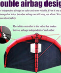 Inflatable Wing Foil Board For Wing Surfing Lightweight Easy Pump Travel Companion Portable Hydrofoil Board double airbag design