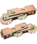 2 Pack One And A Quarter Inch Sliding Glass Door Tandem Rollers Replacement Kit For Patio Doors Up To 330 Lbs Heavy Duty Wheels