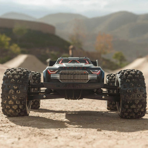 ARRMA Kraton 1 8 Scale 6S EXB Ready To Run Clipless Body Basher Monster RC Truck Powerful And Stable With Brushless Motor