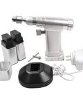 Top Shelf Veterinary Orthopedic Mini Bone Drill Electric Power Tool Set With Whisper Quiet Motor and accessories on a white background.