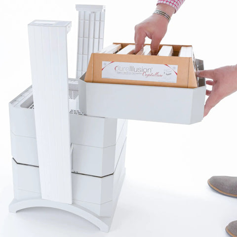 Installing the Gas And Odor Filter For IQAir HealthPro Series Air Purifier Ultra Premium Stage 2 Filter With Genuine Crystalline Media
