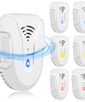 Upgraded Ultrasonic Pest Repeller 6 Pack Indoor Plug In With Three Frequency Modes For Bugs Roaches Insects Mice Spiders