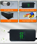 Fast Charge 54.6V 2A Electric Scooter Charger With LED Display, Five Plug 48V Lithium Battery Charger For E Bikes