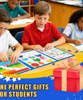 Children using Fraction Playbook For Kids With Tiles And Circles Hands On Montessori Style Math Manipulatives in classroom