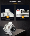 Alternator Replacement for Ford Aerostar 1995 1997 3.0L and 1994 1997 4.0L Base Eddie Bauer XL XL Plus OE 7750N 6G1