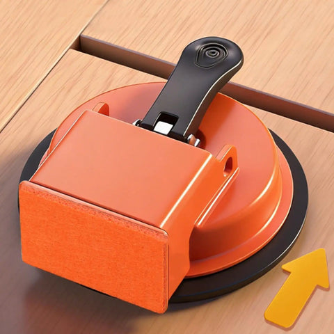Pro Grade Floor Suction Cup Tool For Tile And Plank Installations No Slip Strong Vacuum Adhesion tool on wooden floor