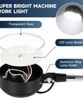 Ultra Bright 2000 Lumen LED Magnetic Work Light with 20 Inch Flexible Gooseneck and Built Tough Magnet Base, internal components view