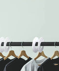 Set Of 20 Closet Size Dividers For Clothing Racks With Marker Pen Included White Blank Labels For Wardrobe Organization