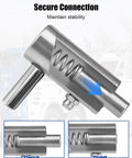 One Half Inch Spring Loaded Twist Lock Plunger Pin For Wrecker Tow Truck featuring stainless steel with spring mechanism.