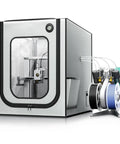 Pro Grade Heavy Duty Enclosure For 3D Printer A1 And A1 Mini With Fireproof Safe Material And Built In LED Light visible with 3D printer