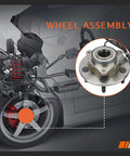 Front Left Or Right Wheel Hub And Bearing Assembly 515126 For Dodge Ram 1500 2009 2010 2011 With ABS Sensor 5 Lug