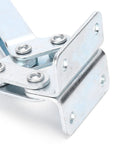 Toggle Hold Down Clamp With Quick Lock GH 201C Fixture For Welding And Woodworking Bench Jig Setup Beefy 182kg Holding Force Rust Resistant Heavy Duty Clamp Tool Set Of 2, close-up