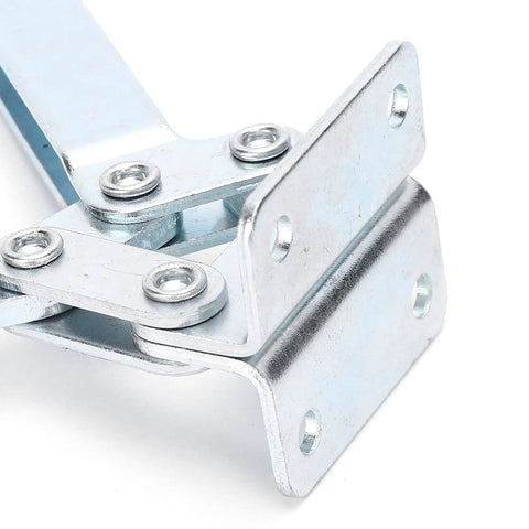 Toggle Hold Down Clamp With Quick Lock GH 201C Fixture For Welding And Woodworking Bench Jig Setup Beefy 182kg Holding Force Rust Resistant Heavy Duty Clamp Tool Set Of 2, close-up
