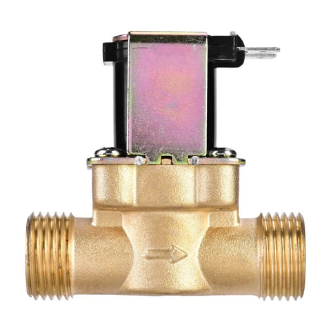 Solid Brass 24 Volt Dc Solenoid Valve For Predictable Water Pressure Setup That Absorbs Pressure Spikes Like A Boss In A Standard 1/2 Inch Port For Easy Hook Ups And Reliable Performance