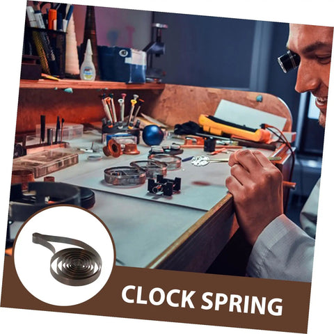 Mechanical Clock Spring For Alarm Clocks DIY Repairs And Craft Projects Replacement Component High Quality Winder Part