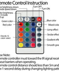 Remote control instruction for Sunset Projection Lamp 6W LED With 180 Degree Rotating Head, Wireless App Control And Remote