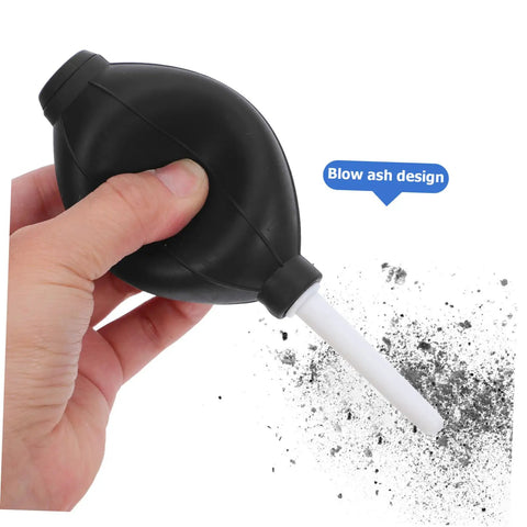 Anti Static Cleaning Brush Kit With Flexible Bristles And Handy Crank Handle For Keyboard, Sewing Machine, And Electronics Maintenance In Lab And Factory Settings Your Go To Gadget Care Kit, black blow bulb