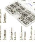 Auto Electrical Pin Connector Kit 440 Pcs Crimp Terminal Pins 1.5 1.8 2.5 2.8mm For 22 to 12 AWG Wire Harness and Connectors