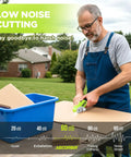 Top Shelf Cordless Electric Scissors Built Different To Crush Cardboard And Fabric Like A Slick Pro Featuring dual rotary blades, cutting cardboard with low noise.