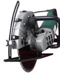2600W 14 Inch Concrete Saw With Diamond Blade Wet Dry Electric Circular Cutter for precise cuts through thick materials.