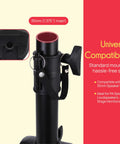 Close-up of Universal Speaker Stand Tripod With Heavy Duty Build Adjustable Height From 40 To 71 Inches 35mm Insert
