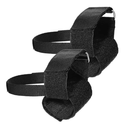 Two Piece Dumbbell Foot Attachment For Leg Extensions And Curls Tibialis Straps For Shin Training And Lower Body Workouts