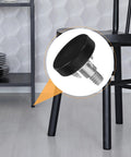 Heavy Duty Furniture Levelers Twenty Piece Set, One Quarter Inch Thread Adjustable Leveling Feet, Metal And Plastic Construction For Table And Chair Legs, Fix Wobble On Uneven Floors At Home Or Office, black furniture leg
