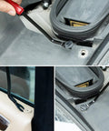 Using Snag These Dope 5 Piece Nylon Auto Trim Removal Tools For Your Ride Features No Damage Pry Sets For Car Door Panels Dashboards And Clip Fastener Pullers Easy Garage Gear on car interior trim.